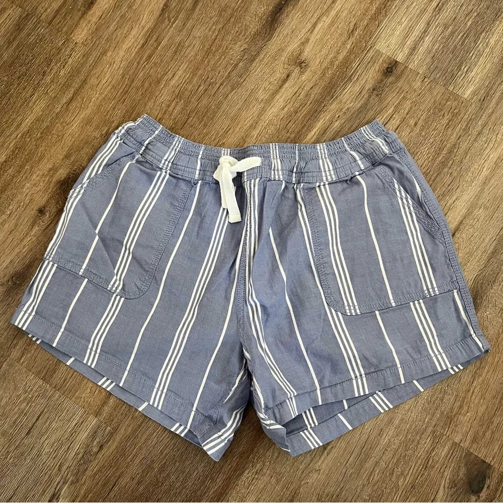 Market & Spruce Striped Shorts - Picture 1 of 4
